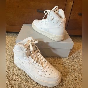 Nike White Air Force 1 (high) (GS)